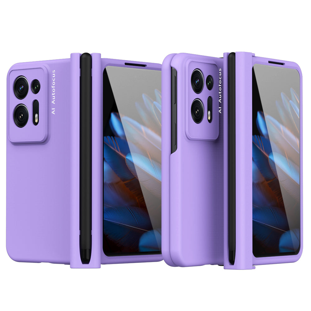 Tvrdé pouzdro na PC pro telefon Oppo Find N2 5G, kryt magnetického pantu s fólií z tvrzeného skla Tvrdé pouzdro na PC pro telefon Oppo Find N2 5G, kryt magnetického pantu s fólií z tvrzeného skla